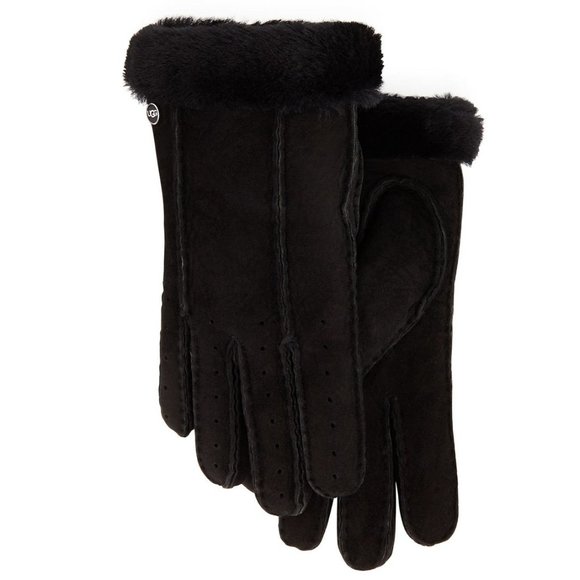 UGG Accessories Ugg Classic Perforated Real Fur Shearling Suede